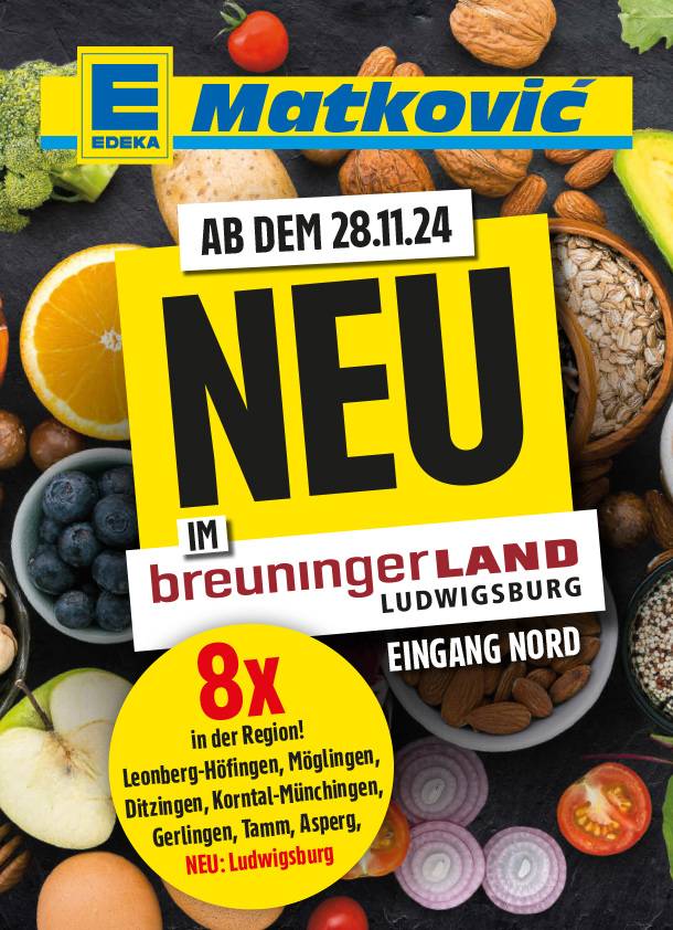Neueröffnung Breuningerland Ludwigsburg