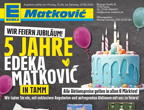 Flyer 5 Jahre Tamm Vorschaubild